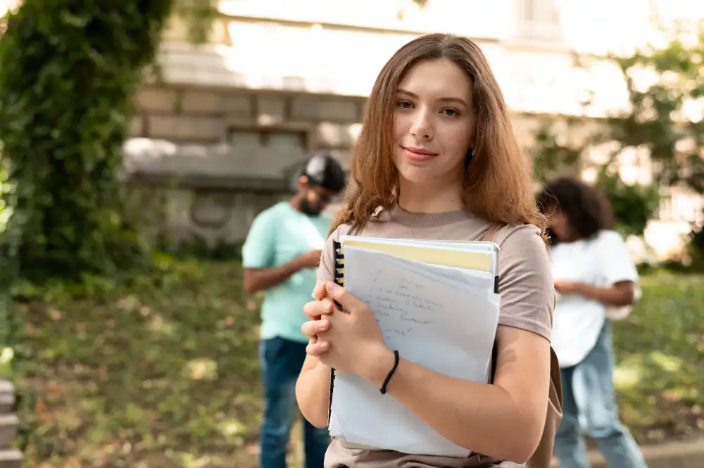 Student studying ausbuildung in Germany