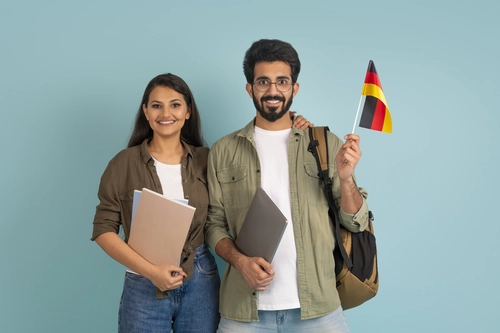 B1 German language students