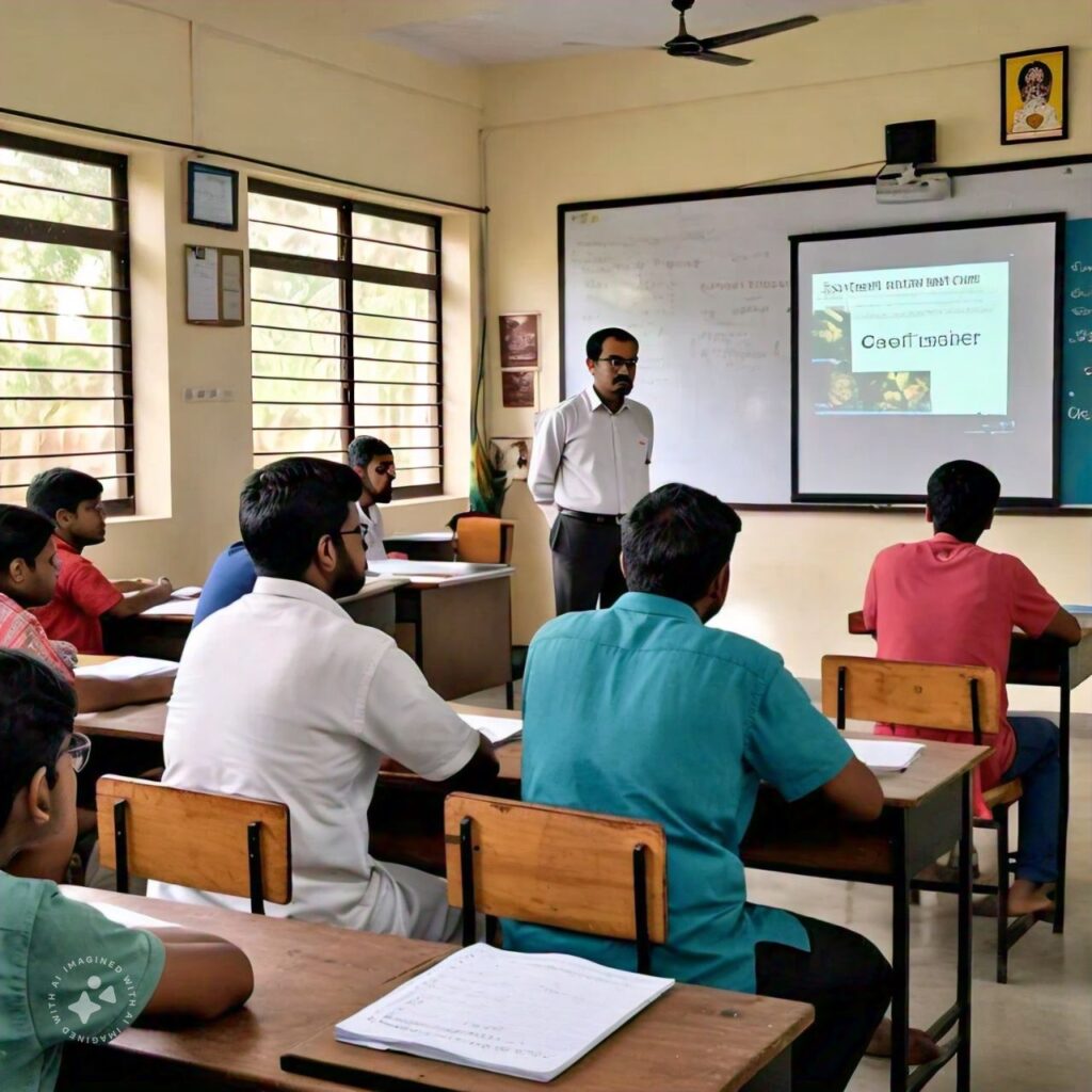 german language training institute classroom