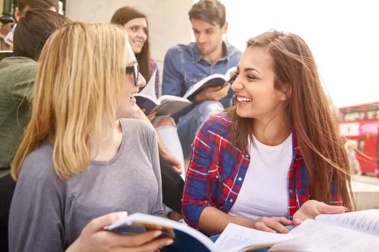 german language students at their classroom